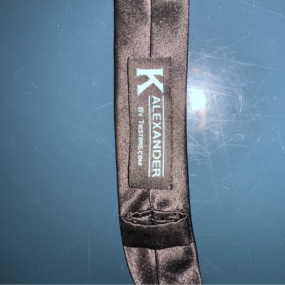 Skinny black tie - Picture 3 of 3